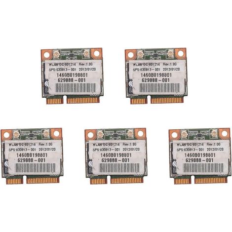 Dualband-300m-WLAN-Karte und Bluetooth 3.0 RT3592BC8 (5 Stück) für HP 4530S, 4330S, 4430S und 4230S (Teilenummer: 630813-001) (1/5)