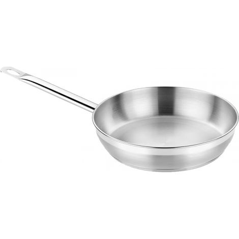 Padella Wok BRA A121613 Ø 26 cm Argentato Acciaio inossidabile (1/4)