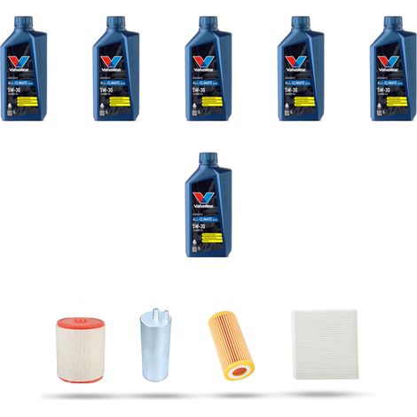 Kit tagliando 4 FILTRI e 6L OLIO compatibile con Audi A6 (C8) 50 TDI Mild Hybrid quattro 210kw dal 2018 (1/5)
