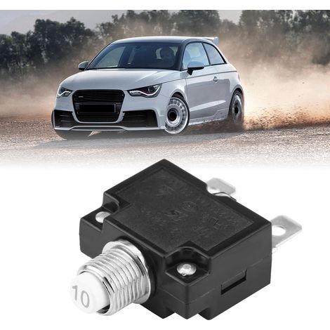 Disjoncteur thermique réarmable 10A 125/250V, protecteur contre les surintensités et les surcharges, adapté aux générateurs. (1/5)