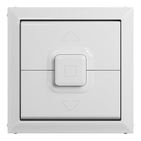 LEGRAND, SEANO BASCULE POUR INTERRUPTEUR ET BOUTON DE VOLETS ROULANTS/STORES AVEC COMMANDE À 3 TOUCHES, COUVERCLE D'INTERRUPTEUR