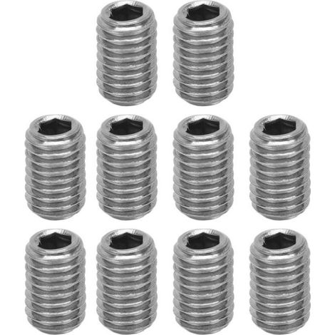 Vis Sans Tête M5 - Aileron Planche de Surf - Acier Inoxydable 304 - Résistant à la Corrosion - Lot de 10 Pièces (1/5)