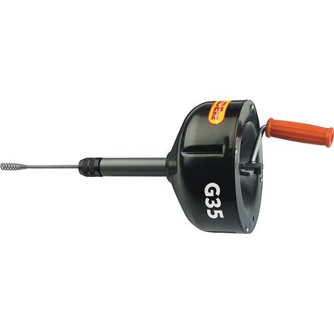 Hand-/Elektrorohrreinigungsgerät G35-2 Spiral-L.7,5m Spiralen-D.8mm CABERE (1/2)
