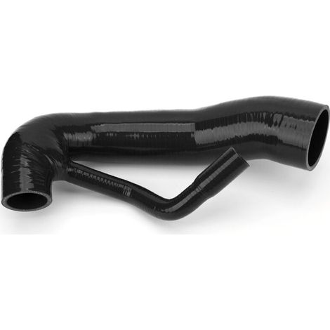 High-Performance Silicone Air Intake Hose Replacement, Improved Engine Efficiency, Power Increase for S R55 R56 R57 R58 R59 R60 1.6L (Black) (1/5)