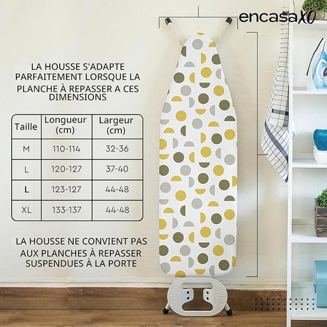 Ironing Board Cover, 3 mm Padding 125 x 39 cm (1/3)