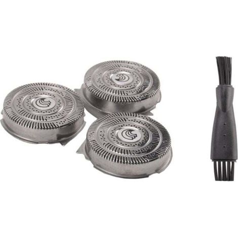 3 Pièces Tête de Rechange Lame Rasoir Compatible HQ9 HQ9100 HQ9190 HQ9070 HQ9170 HQ9020 (1/4)