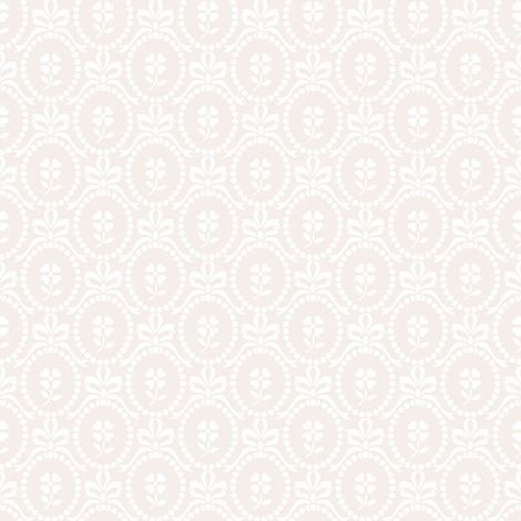 Jack n Rose Pink Vinyl Wallpaper Floral Medallion Trellis Decor Paste The Wall (1/4)