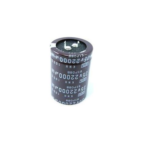 Condensador Electrolitico 22000uF 35Vdc Medidas 35x45mm 2pin