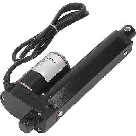 Elektrischer Stellantrieb mit 100 mm Hub, 1000 N Kraft, Metallgetriebe aus Aluminiumlegierung mit Endschalter, 12 V Gleichstrom (1/5)