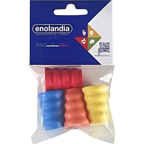 TAPPI ONDA TAPPOTUTTO cf. 4 pz - col. assortite - ENOLANDIA
