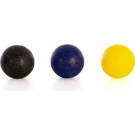 SET TRES BOLAS DE EJERCICIO PARA MANO (1/4)