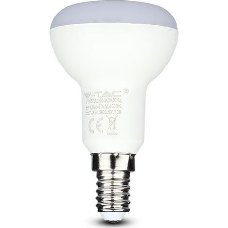 V-TAC PRO VT-250 Led Birne E14 R50 Strahler 4,8W Samsung Chip Naturweiß 4000K - SKU 21139