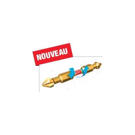 EMBOUT DOUBLE IMPGOLD PH2 MAKITA B-45135 (1/3)