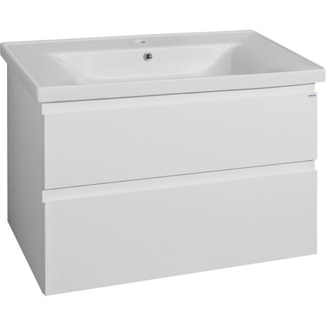 Meuble sous-vasque ALTAIR 86,5x60x45cm, blanc (1/4)