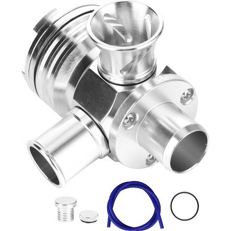 Keenso Vanne de Vidage Turbo Réglable, Turbo Souffler la Vanne de Séparateur Universel Ajustement de la Soupape de Décharge de Recirculation pour Le Moteur de 1, 8t 2, 7 L. (1/5)