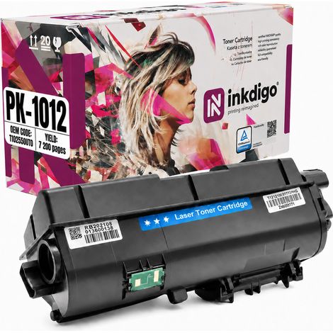 Toner Inkdigo PK1012 compatibile con Triumph-Adler P-4020MFP e Utax P-4020MFP, certificato TÜV. (1/5)