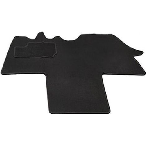 Imline – Tapis de cabine camping-car pour FIAT Ducato x244, PEUGEOT Boxer, CITROEN Jumper – Moquette aiguilletée 300 gr/m² – Antidérapant noir