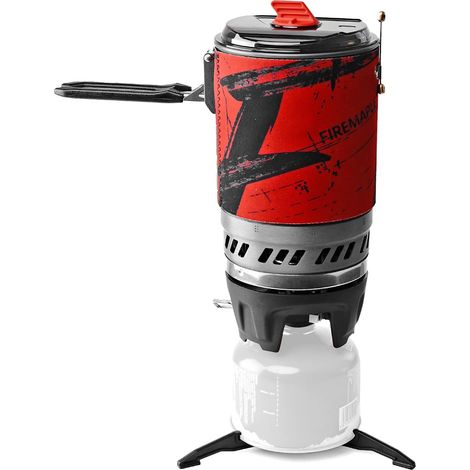 Polaris Régulateur de Pression Système de Cuisson pour Randonnée, Réchauds de Camping à Gaz avec Support, Idéal pour Sac à Dos (1/5)