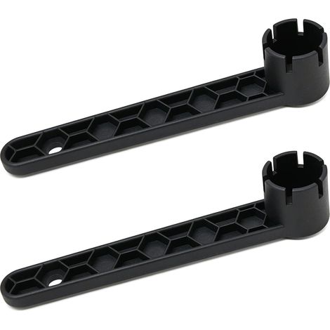 Llave De Válvula Para Bote Hinchable - Plástico Resistente - 8 Dientes - Para Válvulas De Inflado De Goma - 2 Unidades (1/5)