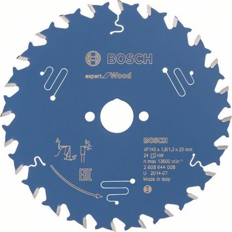 Bosch Accessories Expert for Wood 2608644008 Kreissägeblatt 140 x 20 x 1.3 mm Zähneanzahl: 24 1 St.