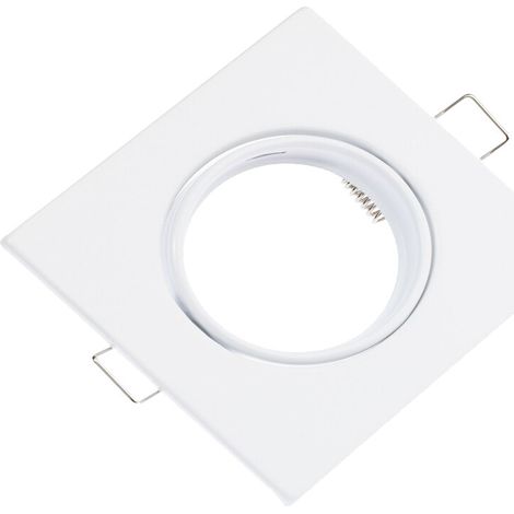 Faretto da soffitto IP20 quadrato bianco GU10 ID-1079 Idealed (1/3)