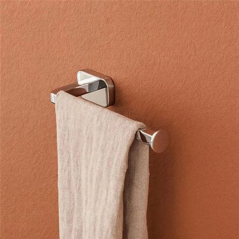 Exagonshop Porta salviette in acciaio inox cromo cubik