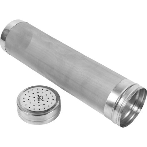 Filtre inox 300 microns pour houblon, bière et vin, passoire de brassage domestique, accessoire de cuisine en acier inoxydable, stérilisateur pratique. (1/5)