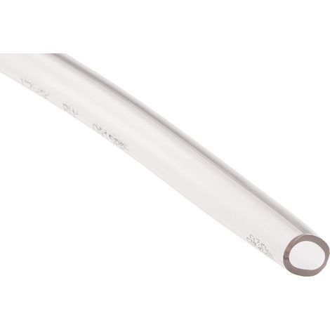 Tuyau à air RS PRO, 12mm x 9mm x 30m Clair en Polyuréthane ( Prix pour 1 Mètres )