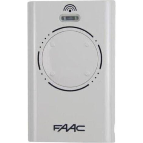 Télécommande FAAC XT4 868 SLH, 4 canaux, blanche - 787010 (1/5)