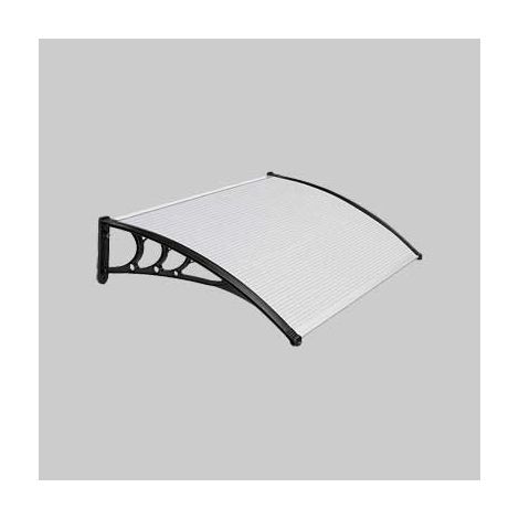 Pensilina da esterno alveolare trasparente ideal star 100x80 cm