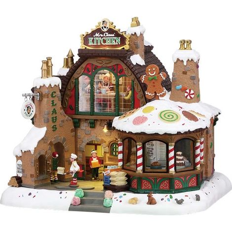 Mrs. Claus' Kitchen con fuente de alimentación 4.5V Cód. 85314