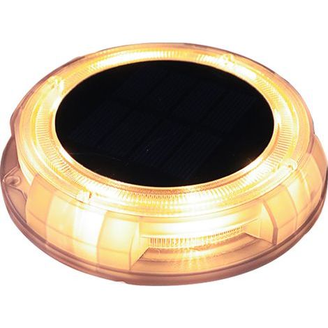 Lampe extérieure solaire, lampe de jardin extérieure solaire étanche à 360 °, lampe de chemin solaire, lumière chaude, 1 pièce (1/4)
