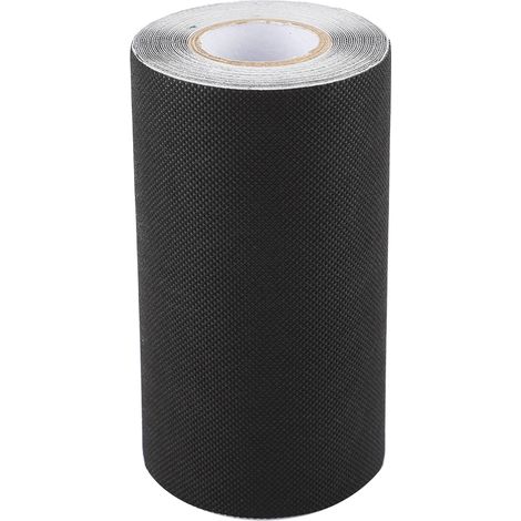 Bande de joint auto-adhésive noire 15x500cm pour gazon synthétique, ruban de raccordement pour pelouse artificielle. (1/5)
