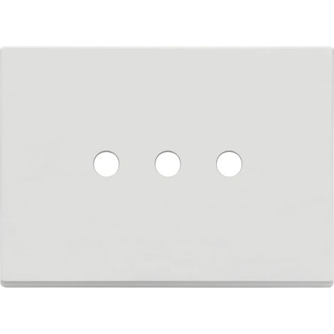 VIMAR - 22683.RN.3.01 Plaque ronde 3Mx3, blanc mat