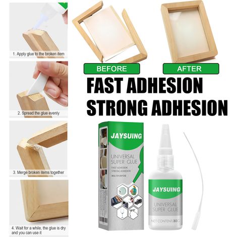 Multi-functional adhesive for leather, wood, and tile repair quick-drying DIY craft adhesive - 30g - boxed -- BIEMMEDUE (1/5)