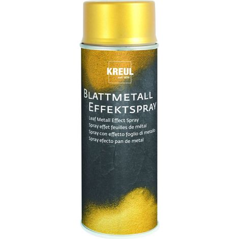Kreul Blattmetall Effektspray gold 400 ml Künstlerfarben