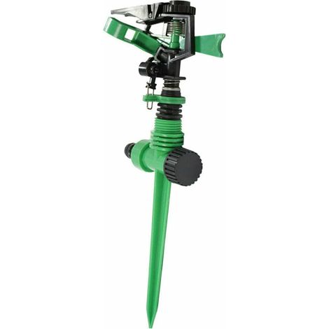 Irrigatore a impulso su Puntale a Scatto per Giardino a irrigazione orto a Settore con picchetto