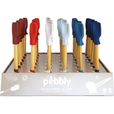 Présentoir Mini Spatules Silicone Spatules Silicone Assorties 21 Cm - La Brigade De Buyer (1/3)