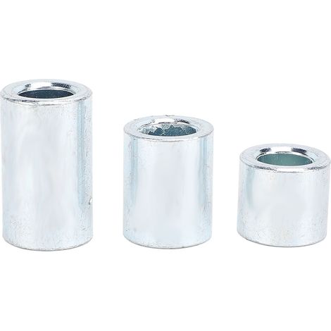 Ortviai Entretoises d’essieu en alliage d’acier 12 mm – Lot de 3 (19/25/35 mm) pour pit bike, quad et ATV 110cc/125cc