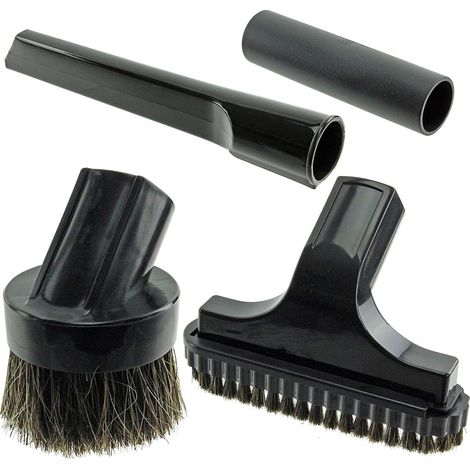 SPARES2GO Mini Brosse pour Escalier et Suceur Plat compatible avec Numatic Henry Hetty Aspirateur (32 mm) (1/5)