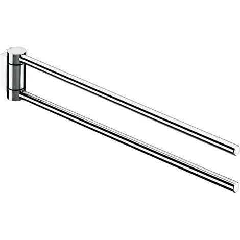 KEUCO PLAN Handtuchhalter, 300 mm, 2-armig, schwenkbar, (1/2)
