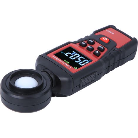 ST6813 Photomètre numérique portable à écran LCD, illuminantomètre 1-100000 (1/5)