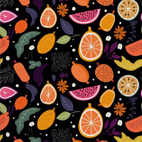 Tela decorativa para exteriores Oxford - Motivo frutal  DX6960 (1/5)