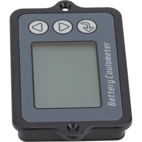 Moniteur de batterie, boîtier ABS étanche, voltmètre de batterie multifonctionnel portable pour tests 8-120V 50A (0-75A) (1/5)