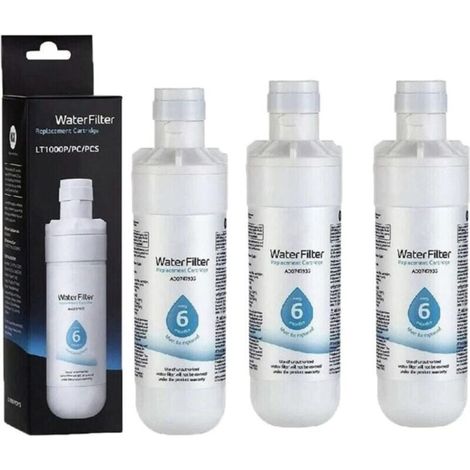 3 Pièces Filtres Réfrigérateur, filtre à eau du réfrigérateurCompatible avec LT1000P, LT1000PC, LT1000PCS, LT-1000PC, ADQ74793501, MDJ64844601, ADQ76793501, ADQ747935 Kenmore 46-9980, 9980 (1/5)