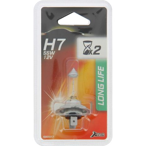XLTECH 1 ampoule H7 LongLife 55W