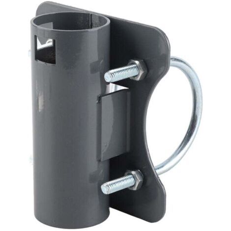Support de poteau d'antenne rectangulaire 30 mm-50 mm, adaptateur de support universel réglable en U, support de montage d'antenne sur toit compatible avec l'antenne parabolique rectangulaire V2 (1/4)