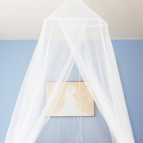 1 pièce Moustiquaire pour lit double, 1200 cm, entrée unique, protection anti-insectes, chambre à coucher