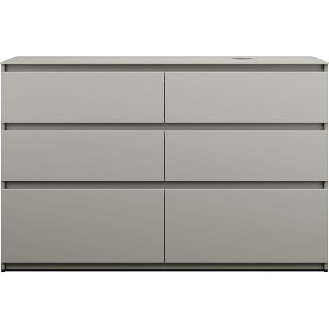 burgbad Lin20 mueble bajo para lavabo con consola, recorte para