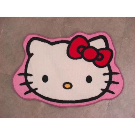 Tappeto camera hello kitty 66x110cm faccia
